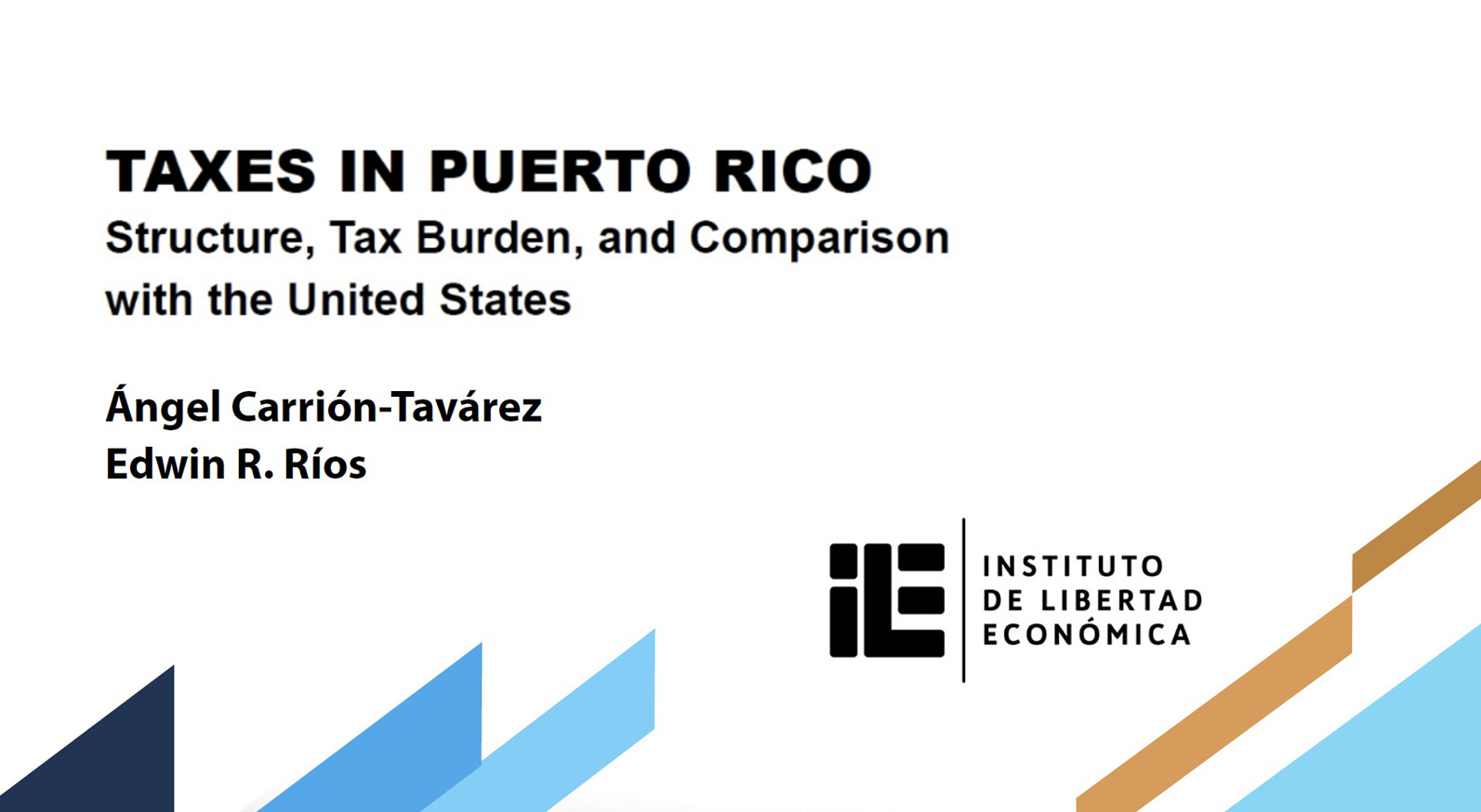 Taxes in Puerto Rico, Structure, Tax Burden, and Comparison with the United States