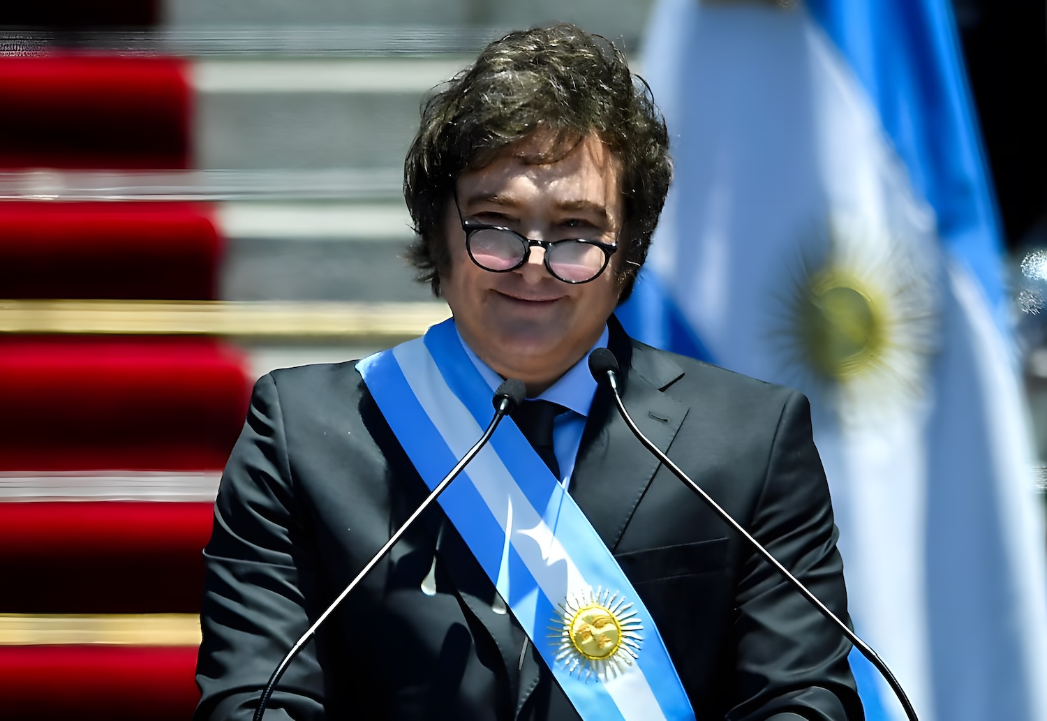 Presidente de Argentina Javier Milei